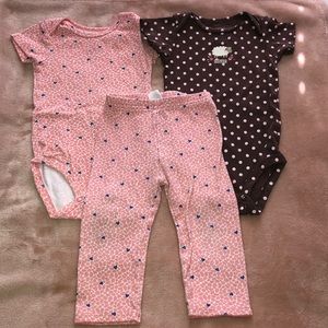 Carter’s Infant Onesies with Pant